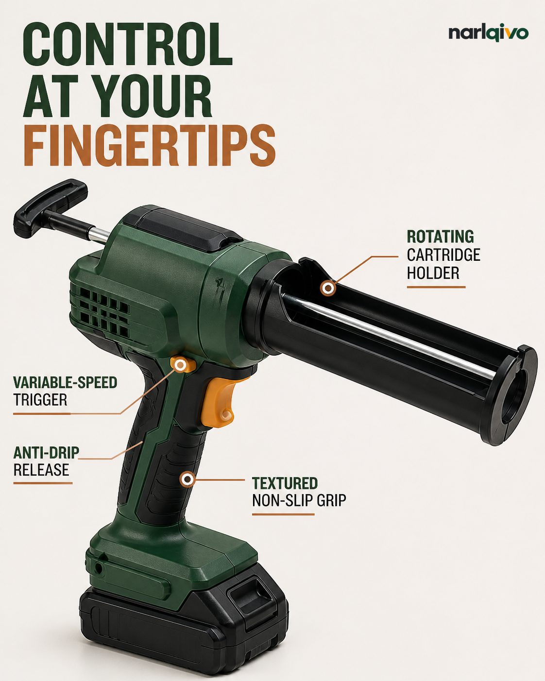 Control the bead at your fingertips